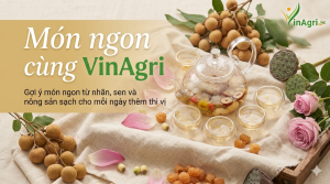 Banner món ngon cùng VinAgri